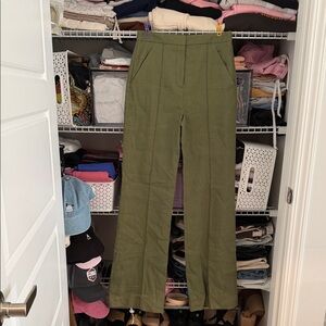 Veronica Beard Olive Green Pants